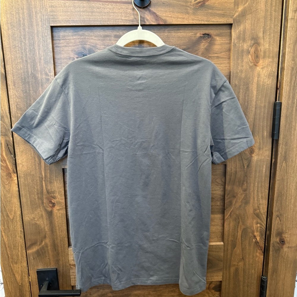 Men's Charcoal Crew Neck T-Shirt *NEVER WORN* - Picture 4 of 4